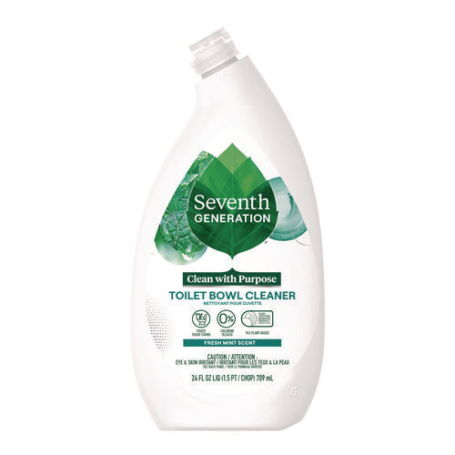 Image of Seventh Generation® Toilet Bowl Cleaner, Fresh Mint Scent, 24 oz Bottle