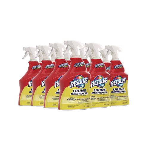 Image of RESOLVE® Urine Destroyer, Citrus, 32 Oz Spray Bottle, 6/carton