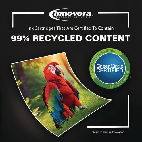 Image of Innovera® Remanufactured Black High-Yield Ink, Replacement for PG-210XL (2973B001), 401 Page-Yield