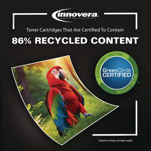 Image of Innovera® Remanufactured Black Extended-Yield Toner, Replacement for 80X (CF280XJ), 8,000 Page-Yield
