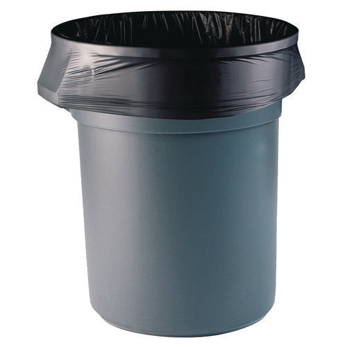 Image of AccuFit® Linear Low Density Can Liners with AccuFit Sizing, 32 gal, 0.9 mil, 33" x 44", Black, 20 Bags/Roll, 5 Rolls/Carton