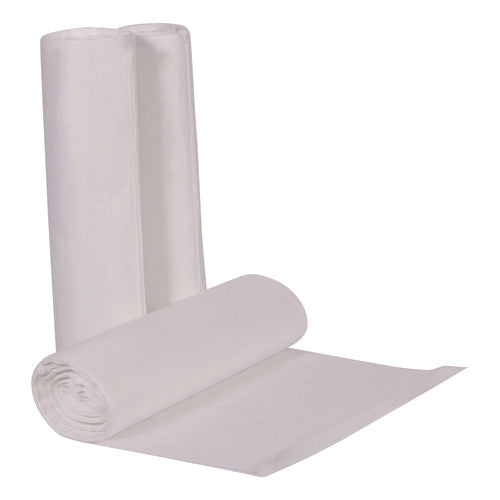 Image of AccuFit® Linear Low Density Can Liners With Accufit Sizing, 44 Gal, 0.9 Mil, 37" X 50", Clear, 50/box