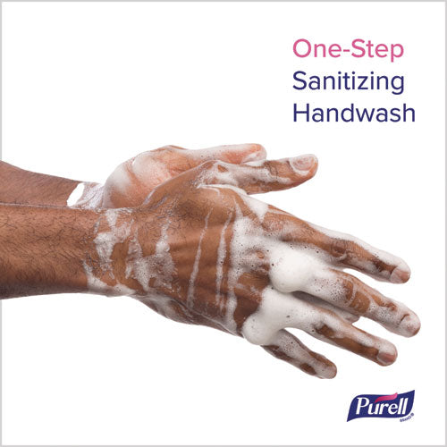 Image of PURELL® Antimicrobial Foaming Hand Soap Refill, For ES10 Dispensers, Fragrance-Free, 1,200 mL, 2/Carton