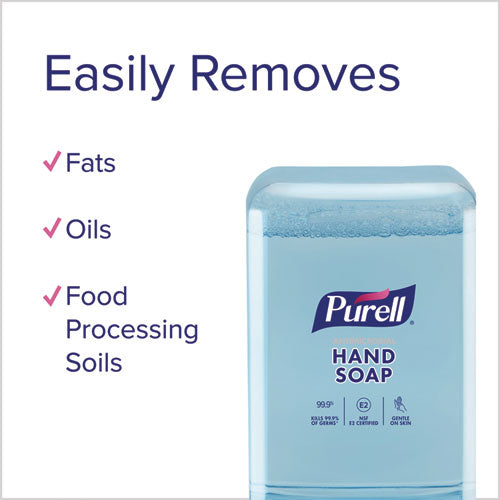 Image of PURELL® Antimicrobial Foaming Hand Soap Refill, For ES10 Dispensers, Fragrance-Free, 1,200 mL, 2/Carton