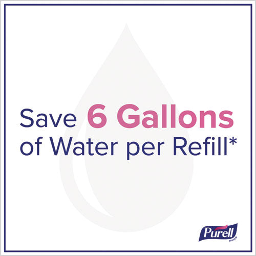 Image of PURELL® HEALTHY SOAP with CLEAN RELEASE Technology Refill, For ES10 Dispensers, Fragrance-Free, 1,200 mL, 2/Carton