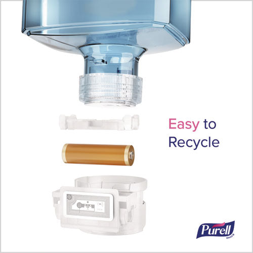 Image of PURELL® HEALTHY SOAP with CLEAN RELEASE Technology Refill, For ES10 Dispensers, Fragrance-Free, 1,200 mL, 2/Carton