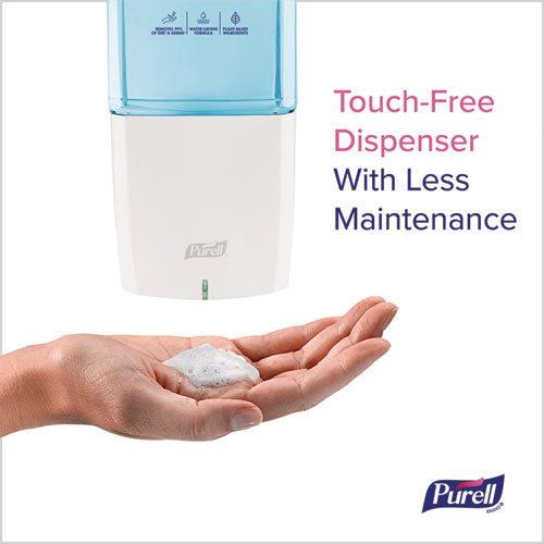 Image of PURELL® ES10 Automatic Hand Soap Dispenser, 1,200 mL, 4.33 x 3.96 x 10.31, White