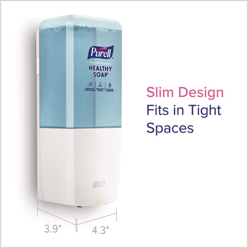 Image of PURELL® ES10 Automatic Hand Soap Dispenser, 1,200 mL, 4.33 x 3.96 x 10.31, White