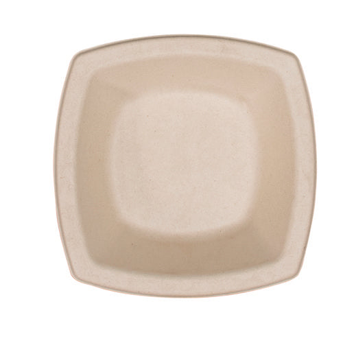 Image of Dart® Compostable Molded Fiber Dinnerware, ProPlanet Seal, Bowl, 12 oz, Tan, 125/Pack