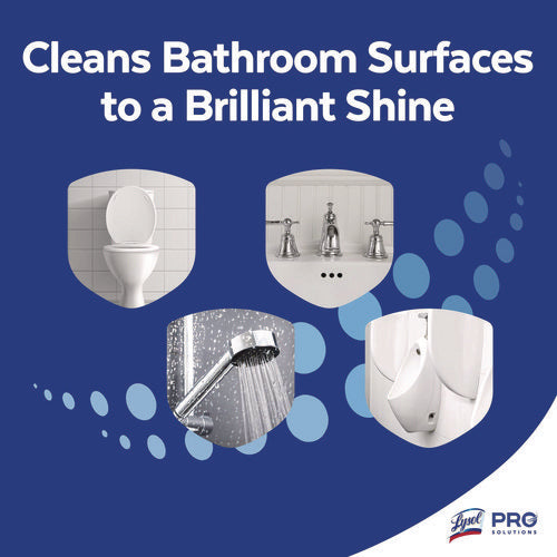 Image of Professional LYSOL® Brand Disinfectant Bathroom Cleaner, 32 Oz Spray Bottle, 12/carton
