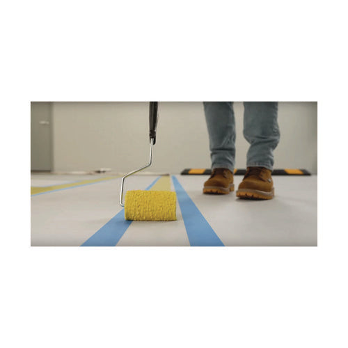 Image of Rust-Oleum® Commercial The MULE (Modified Urethane Latex Epoxy), Interior/Exterior, Gloss Safety Yellow, 1 gal Bucket/Pail, 2/Carton
