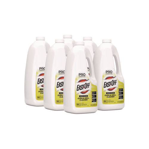 Image of Professional EASY-OFF® Ready-to-Use Oven and Grill Cleaner, Liquid, 2 qt Bottle, 6/Carton