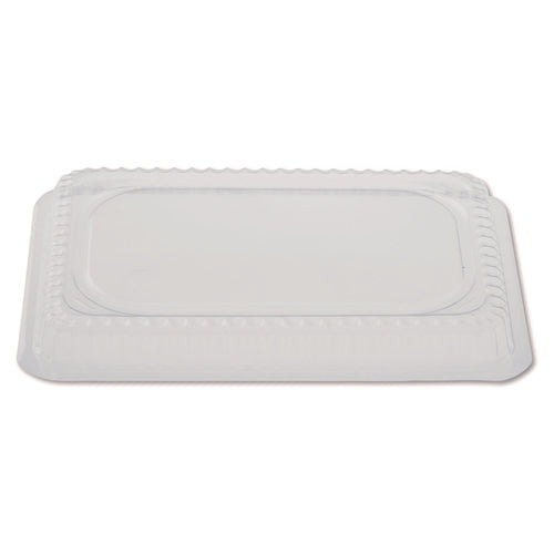 Image of HFA® Plastic Dome Lids, Fits Oblong Pans 2061/2062, 8.25 x 5.88, Clear, 500/Carton