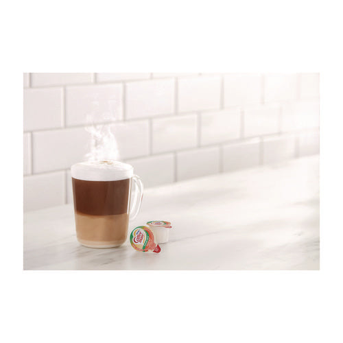 Image of Coffee mate® Liquid Coffee Creamer, Zero Sugar Hazelnut, 0.38 oz Mini Cups, 50/Box