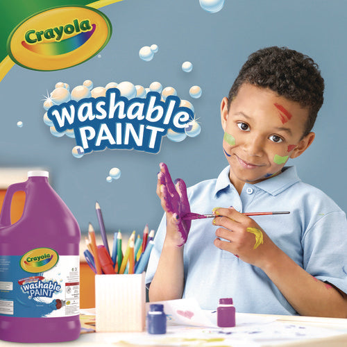 Image of Crayola® Washable Paint, Violet, 1 Gal Bottle