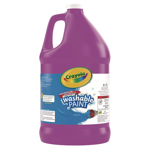 Image of Crayola® Washable Paint, Violet, 1 Gal Bottle