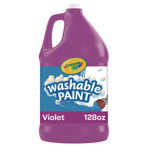 Image of Crayola® Washable Paint, Violet, 1 Gal Bottle