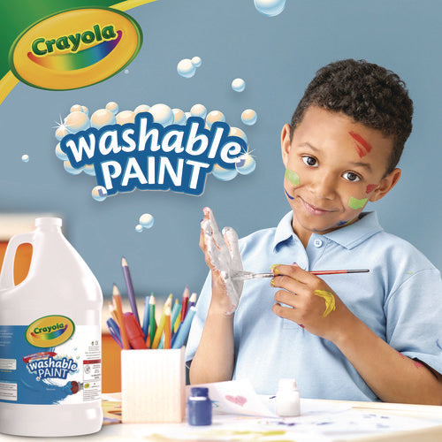 Image of Crayola® Washable Paint, White, 1 Gal Bottle