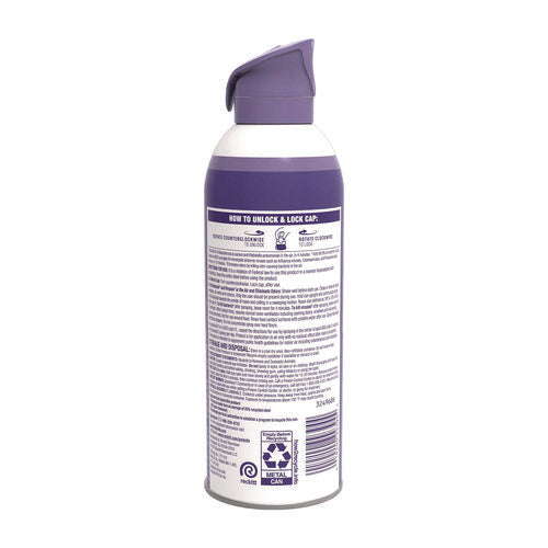 Image of LYSOL® Brand Air Sanitizer Spray, Light Breeze Scent, 10 oz Aerosol Can, 6/Carton