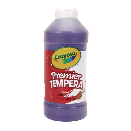 Image of Crayola® Premier Tempera Paint, Violet, 16 Oz Bottle