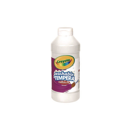 Image of Crayola® Artista Ii Washable Tempera Paint, White, 32 Oz Bottle