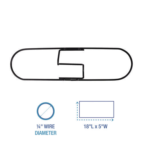 Image of Boardwalk® Clip-On Dust Mop Frame, 18w X 5d, Zinc Plated