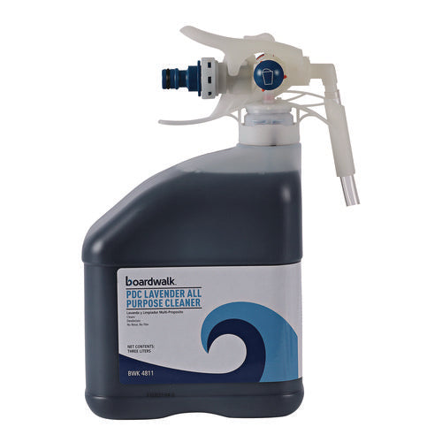 Image of Boardwalk® PDC All Purpose Cleaner, Lavender Scent, 3 L Bottle, 2/Carton