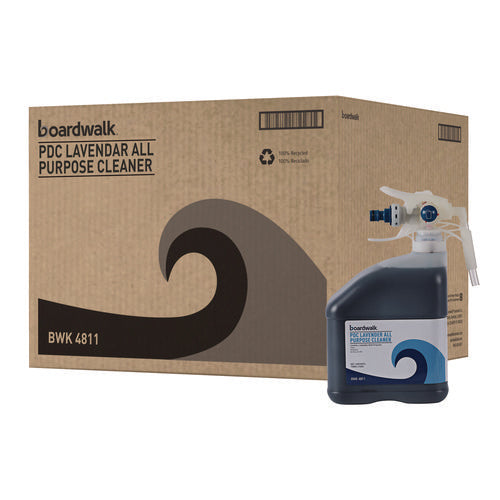 Image of Boardwalk® PDC All Purpose Cleaner, Lavender Scent, 3 L Bottle, 2/Carton