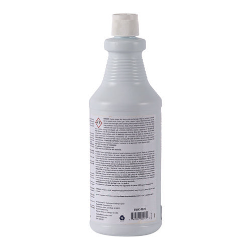 Image of Boardwalk® Industrial Strength RTU Porcelain Bowl and Tile Cleaner, Floral Scent, 32 oz Bottle, 12/Carton