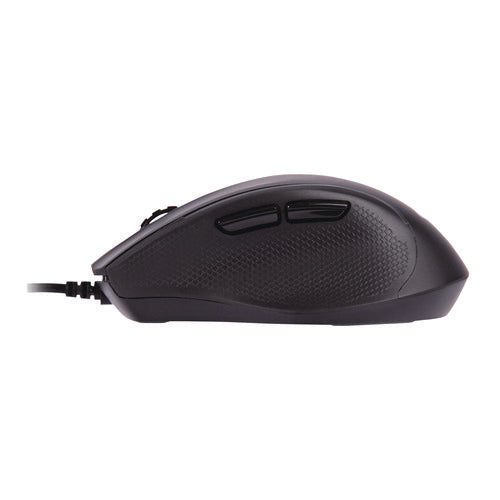 Image of Innovera® Full-Size Wired Optical Mouse, Usb 2.0, Right Hand Use, Black