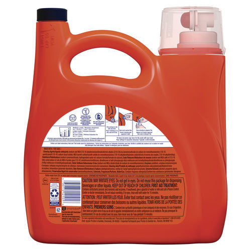 Image of Tide® HE Liquid Laundry Detergent, Original Scent, 132 oz Pour Bottle, 4/Carton