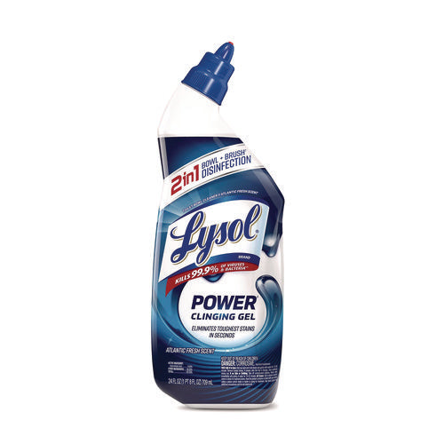 Image of LYSOL® Brand Disinfectant Toilet Bowl Cleaner, Atlantic Fresh, 24 oz Bottle