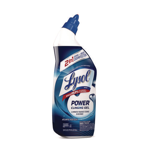 Image of LYSOL® Brand Disinfectant Toilet Bowl Cleaner, Atlantic Fresh, 24 oz Bottle