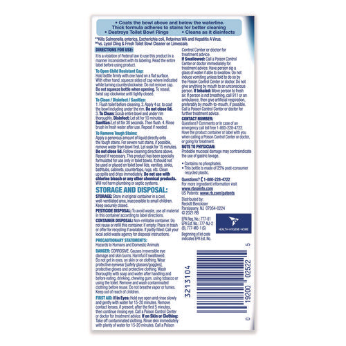 Image of LYSOL® Brand Disinfectant Toilet Bowl Cleaner, Atlantic Fresh, 24 oz Bottle