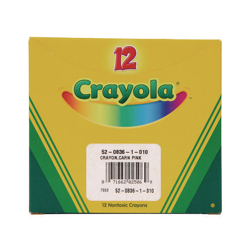 Image of Crayola® Bulk Crayons, Carnation Pink, 12/box