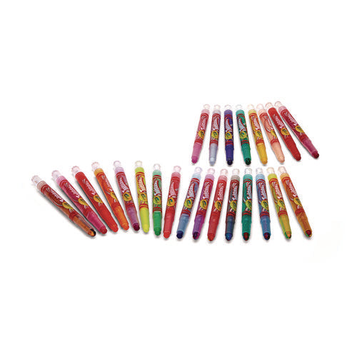 Image of Crayola® Twistables Mini Crayons, Fun Effects, Assorted, 24/Pack