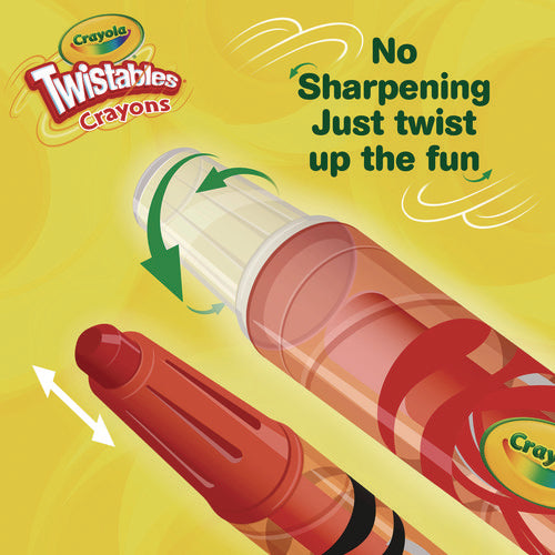 Image of Crayola® Twistables Mini Crayons, Fun Effects, Assorted, 24/Pack