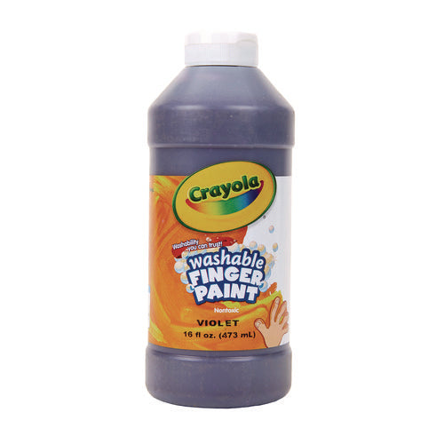Image of Crayola® Washable Paint, Violet, 16 Oz Bottle