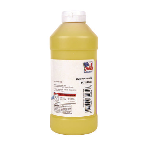 Image of Crayola® Artista Ii Washable Tempera Paint, Yellow, 16 Oz Bottle
