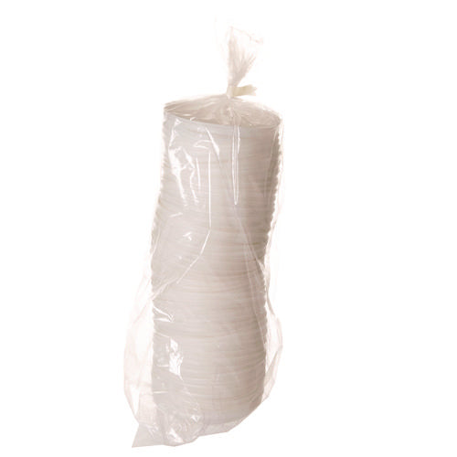 Image of Eco-Products® EcoLid 25% Recycled Content Hot Cup Lid, Fits 10 oz to 20 oz Hot Cups, Plastic, White, 100/Pack, 10 Packs/Carton