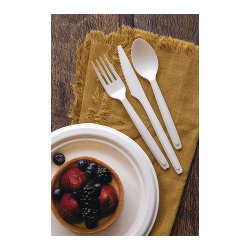 Image of Eco-Products® Cutlery for Cutlerease Dispensing System, Spoon, Plastic, White, 960/Carton