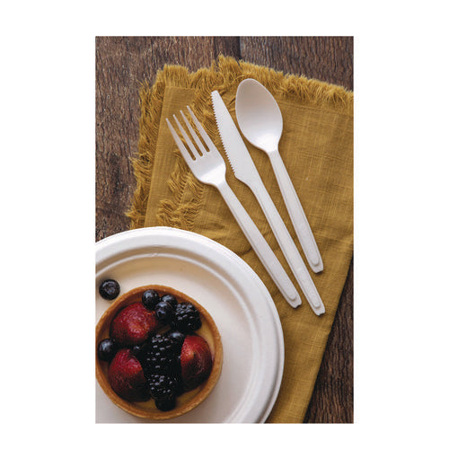 Image of Eco-Products® Cutlery for Cutlerease Dispensing System, Knife, Plastic, White, 960/Carton