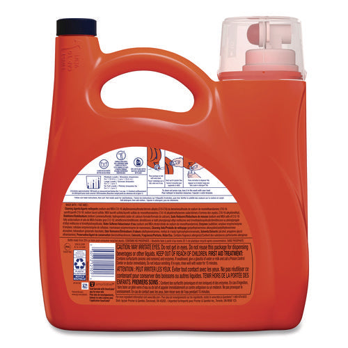 Image of Tide® HE Liquid Laundry Detergent, Original Scent, 132 oz Pour Bottle, 4/Carton
