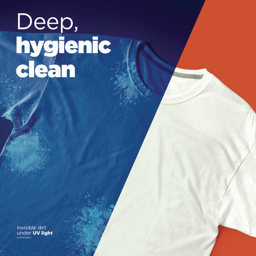 Image of Tide® Hygienic Clean Heavy 10x Duty HE Liquid Laundry Detergent, Original Scent, 132 oz Pour Bottle, 4/Carton