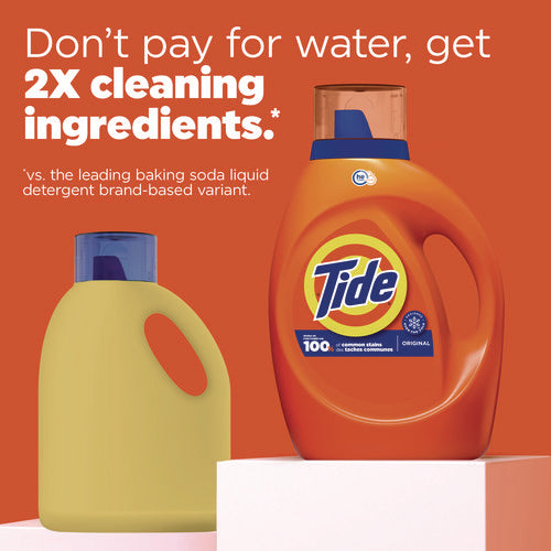 Image of Tide® HE Liquid Tide Laundry Detergent, 32 Loads, 42 oz Bottle, 6/Carton