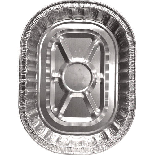 Image of HFA® Giant Rack Roaster Pan, 272 oz, 14.43 x 3.12 x 17.68, Silver, Aluminum, 100/Carton