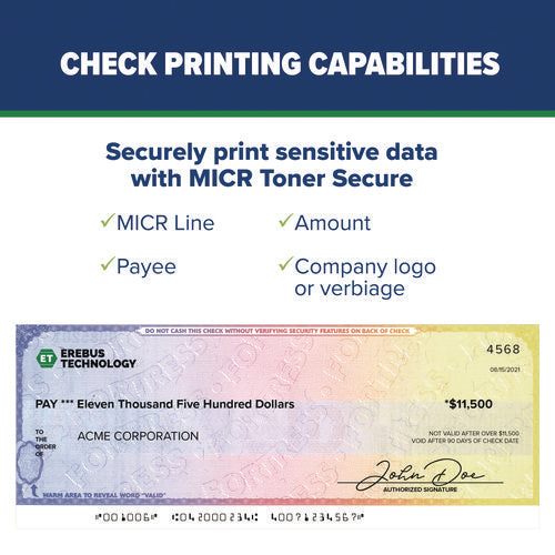 Image of TROY® 4001DN MICR Laser Printer