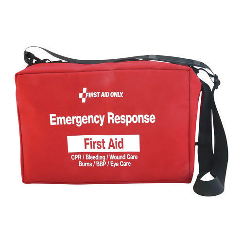 Image of First Aid Only 224-Piece Emergency Response Bag, 224-Piece, Fabric Case