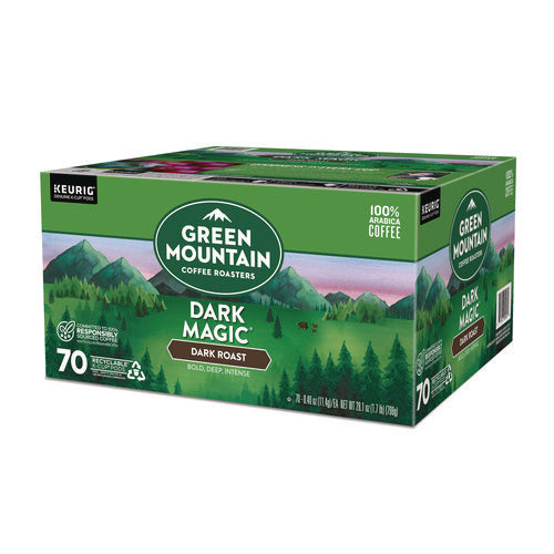 Image of Green Mountain Coffee® Dark Magic Extra Bold Coffee K-Cups, Regular, 70/Box