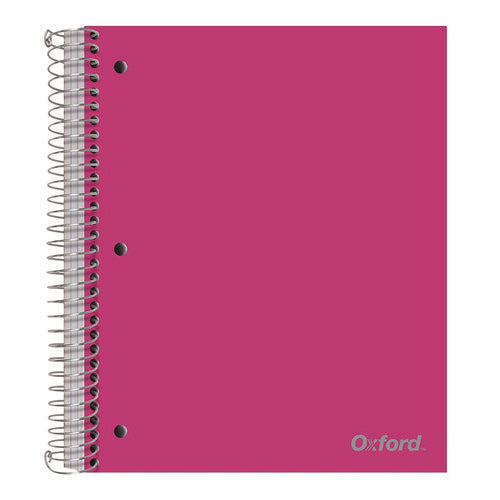 Image of Oxford Three-Subject Notebook, Medium/College Rule, Randomly Assorted Cover Color, (150) 11 x 9 Sheets